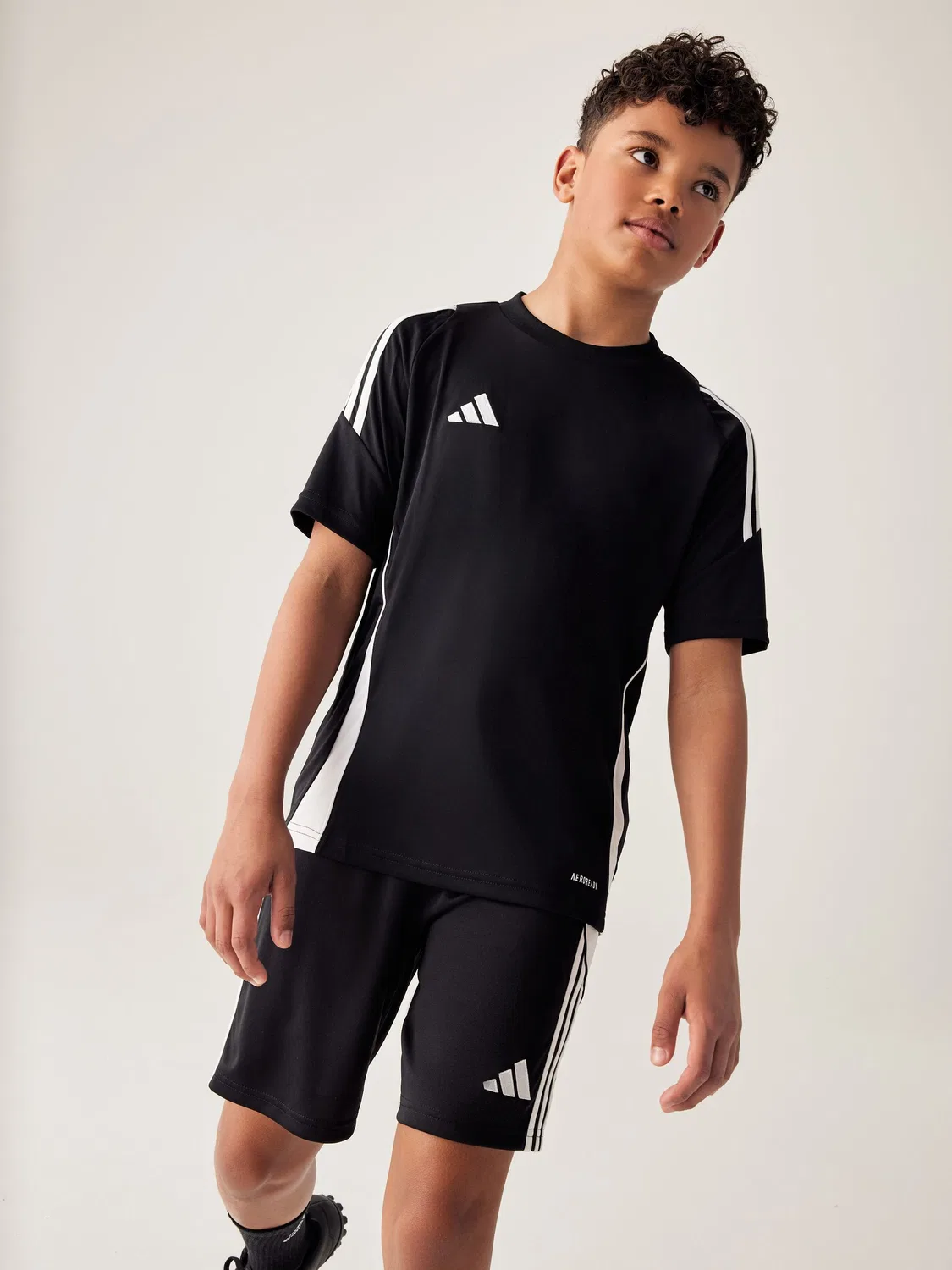Футболка Adidas Tiro 24, черный/белый