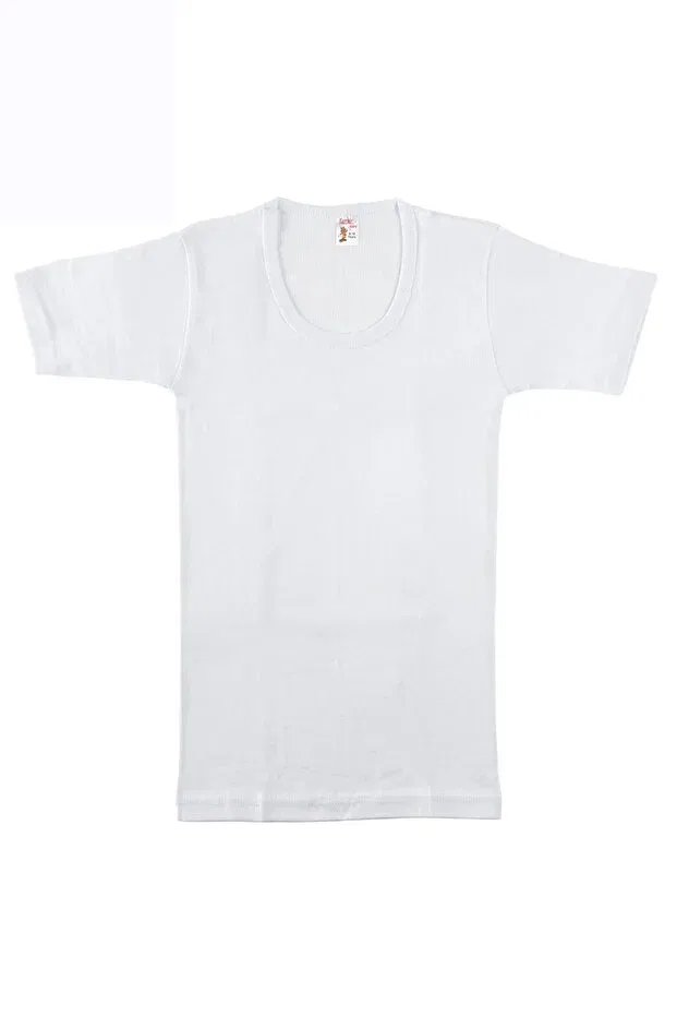 Детское нижнее белье для мальчиков хлопковое комплект 2 шт Regular fit Namaldı, White