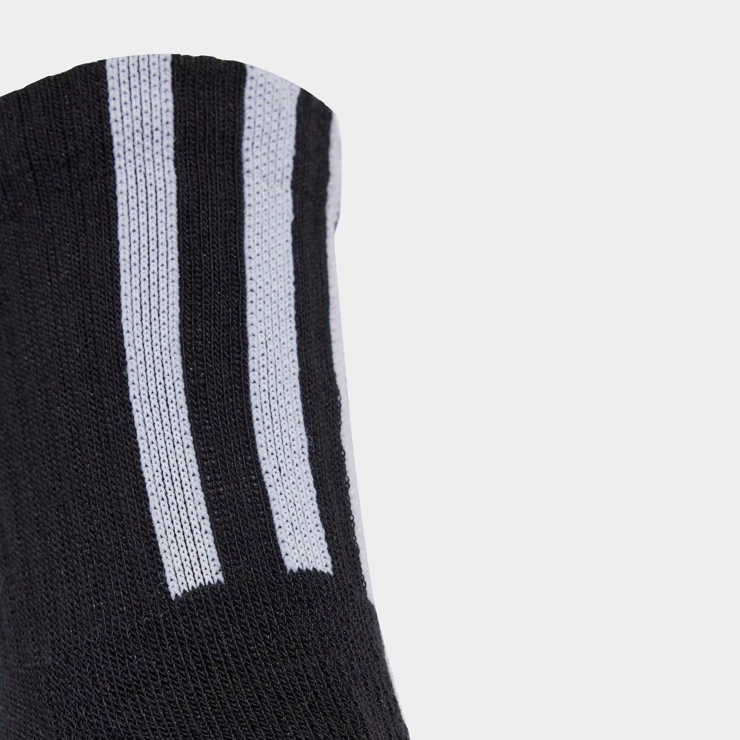 Мужские спортивные носки с тремя полосками Adidas Originals, Black/Black/Black — фото 3