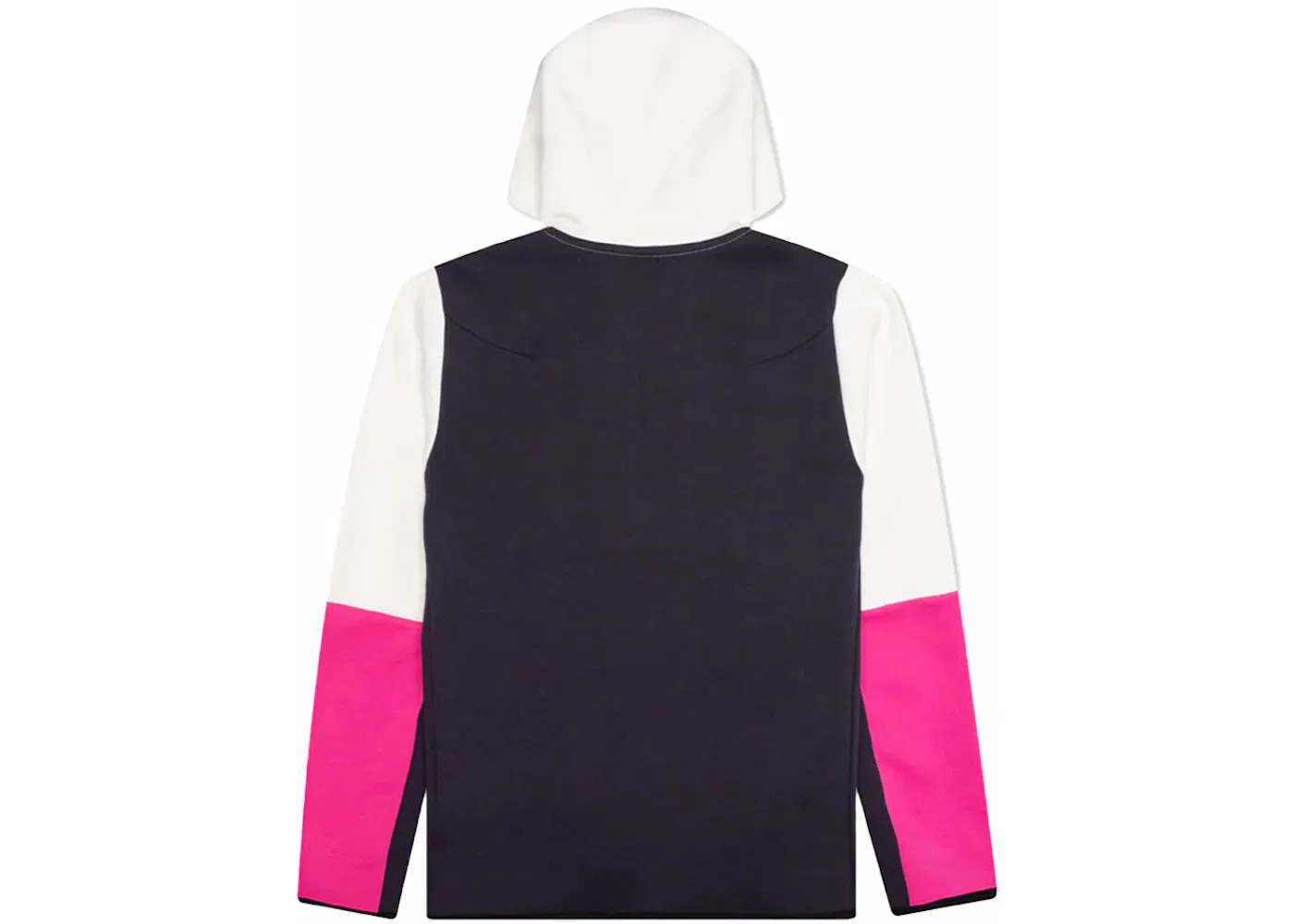 Мужская худи с полной застежкой-молнией Nike Sportswear Tech Fleece Hoodie, Phantom/Cave Purple/Active Pink — фото 2