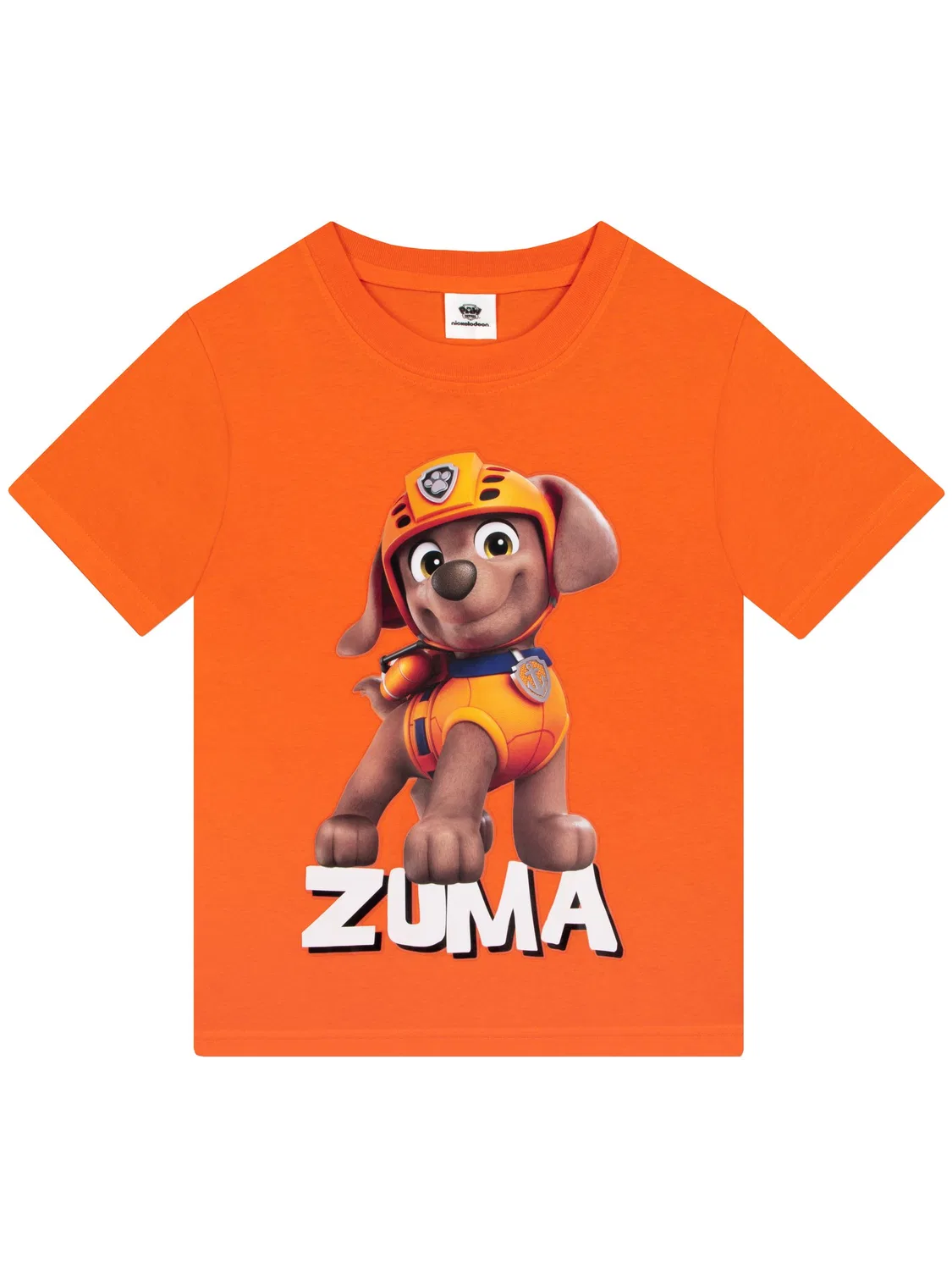 Футболка с принтом Zuma, PAW Patrol Character, оранжевый