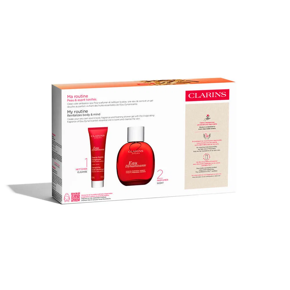 Набор косметики для тела Eau Dynamisante Clarins, 2 шт. — фото 4