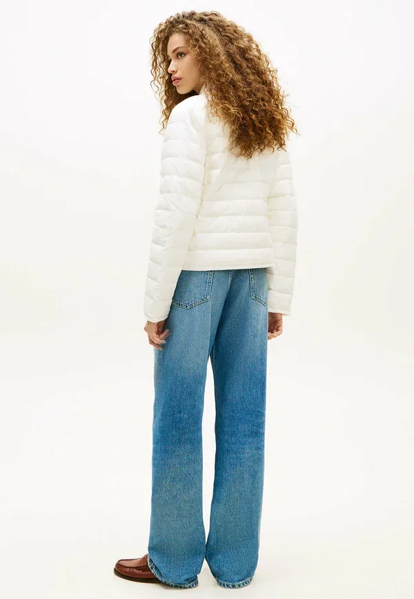 Куртка водонепроницаемая Down jacket Tommy Hilfiger, ivory silk — фото 3