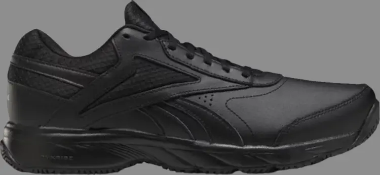 

Кроссовки work n cushion extra wide 'triple black' Reebok, черный, Черный;серый, Кроссовки work n cushion extra wide 'triple black' Reebok, черный