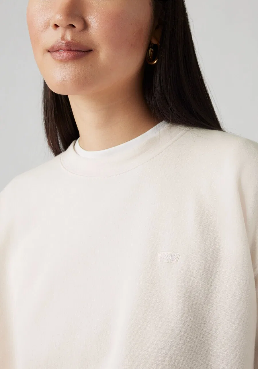 Толстовка LEVI'S "Everyday" кремового цвета — фото 4