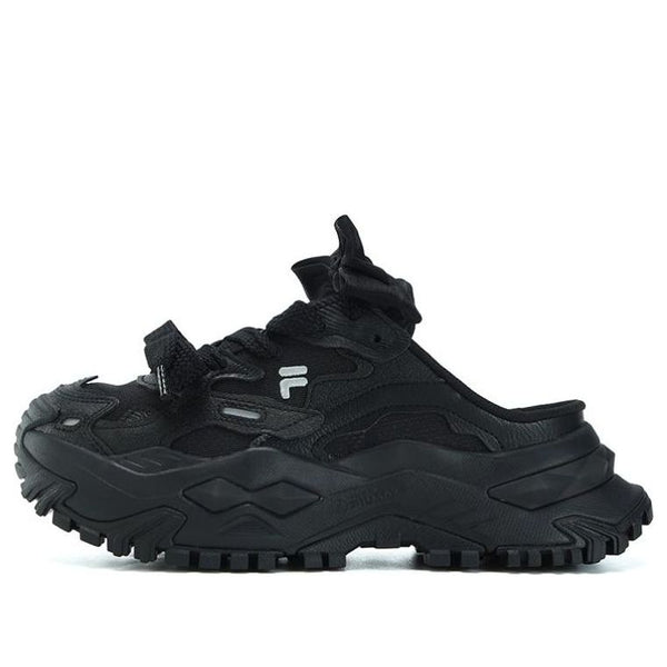 Тапочки bianco mule slippers 'black' Fila Fusion, черный