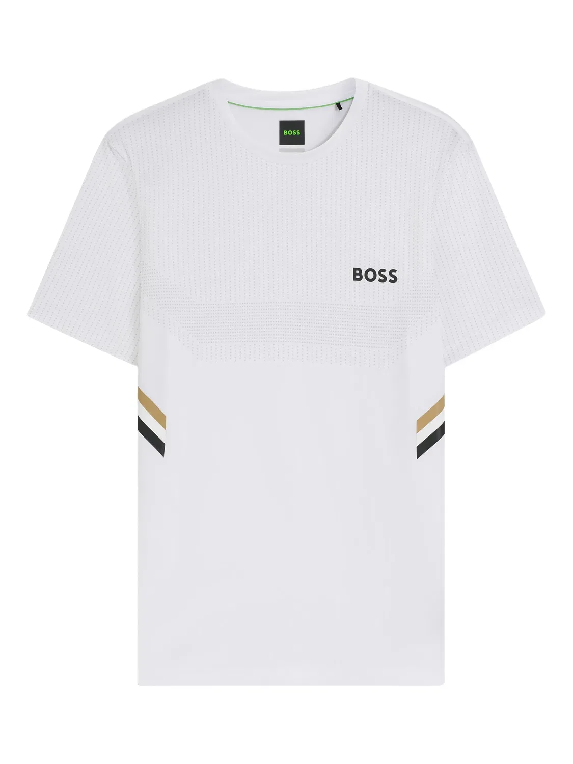 Футболка с полосками BOSS, белый