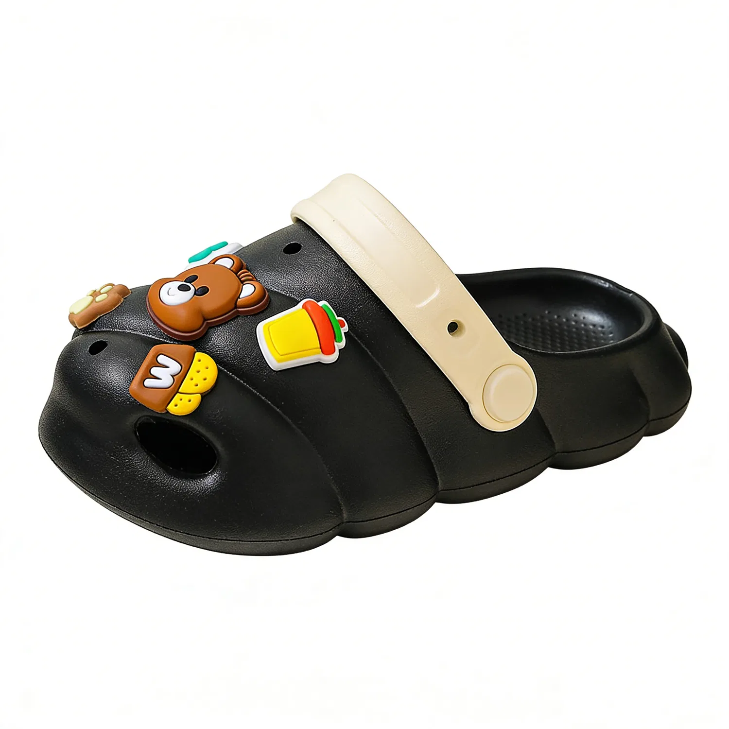 Детские сабо Black JBBCN