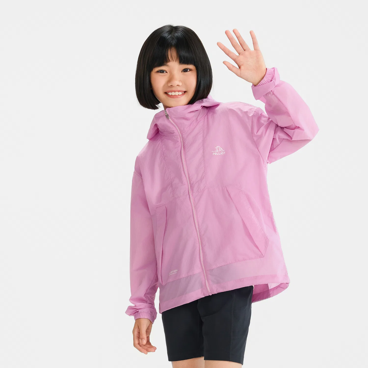 Детское защитное от солнца худи PELLIOT, Cloud Cotton Pink — фото 4