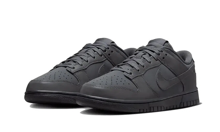 Детские кроссовки с рефлективными деталями Dunk Low Cyber Nike, Anthrazit Blau — фото 2