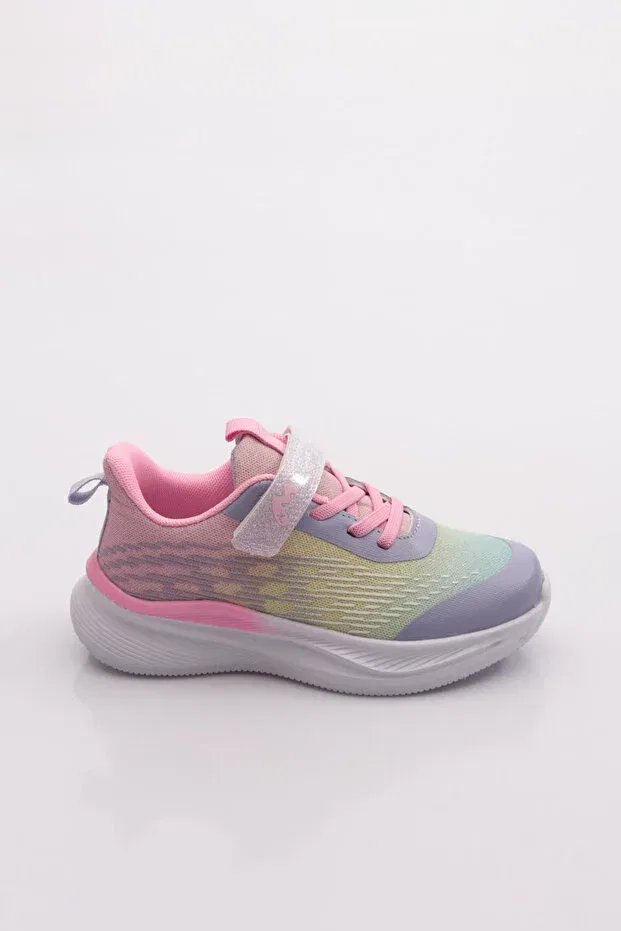 Детские спортивные кроссовки для девочек с цветным дизайном Marco Kids, Lila