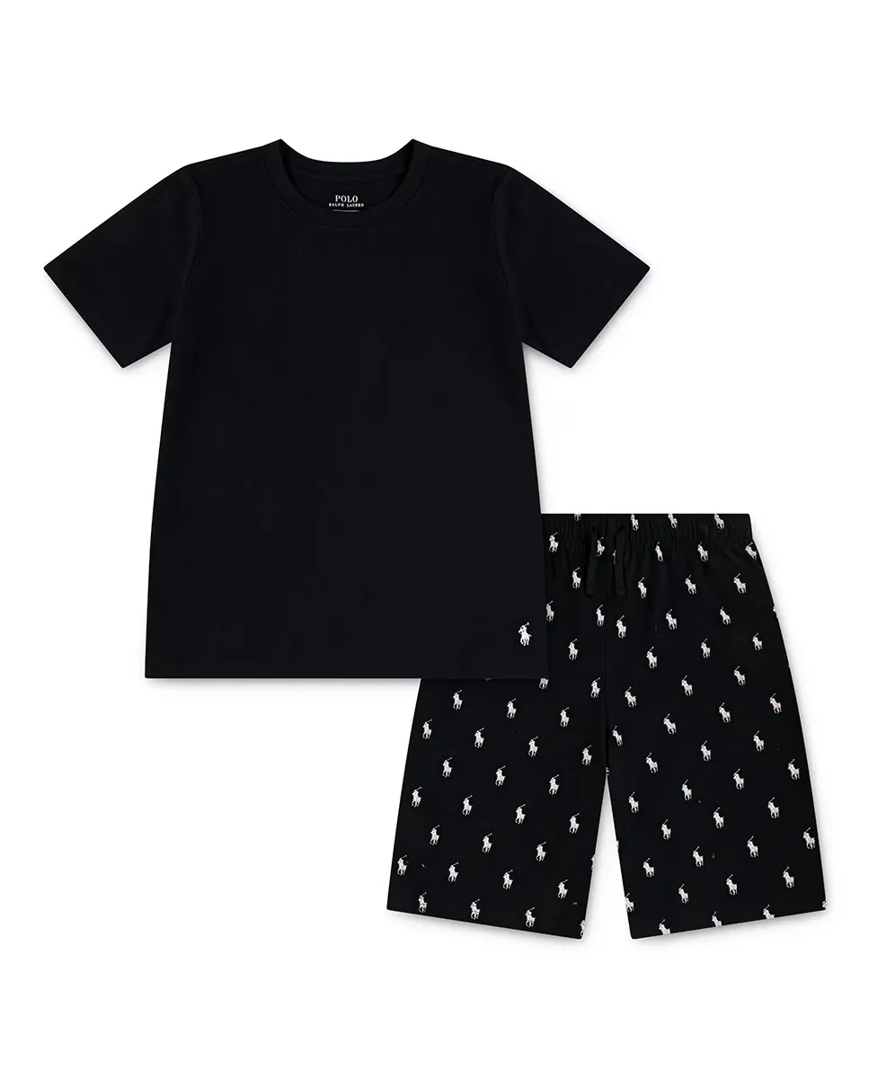 

Комплект из футболки и шорт для мальчика Polo Ralph Lauren, цвет default