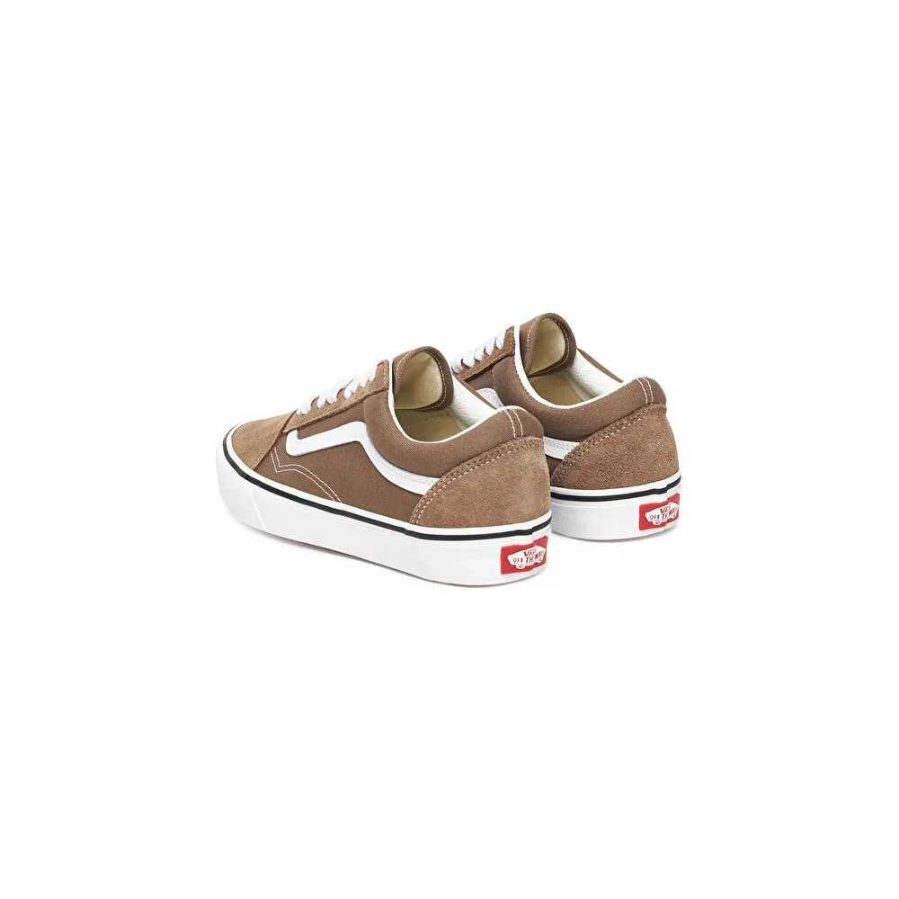 Детские кроссовки унисекс Vans Old Skool VN000D7Z1NU1, Коричневый Vans — фото 4