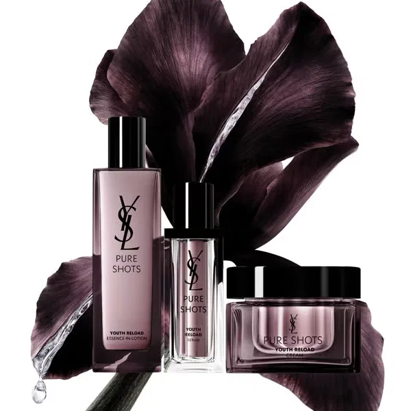 Сыворотка для лица с экстрактом ириса Pure Shots Youth Reload Serum Yves Saint Laurent, 30 мл — фото 3