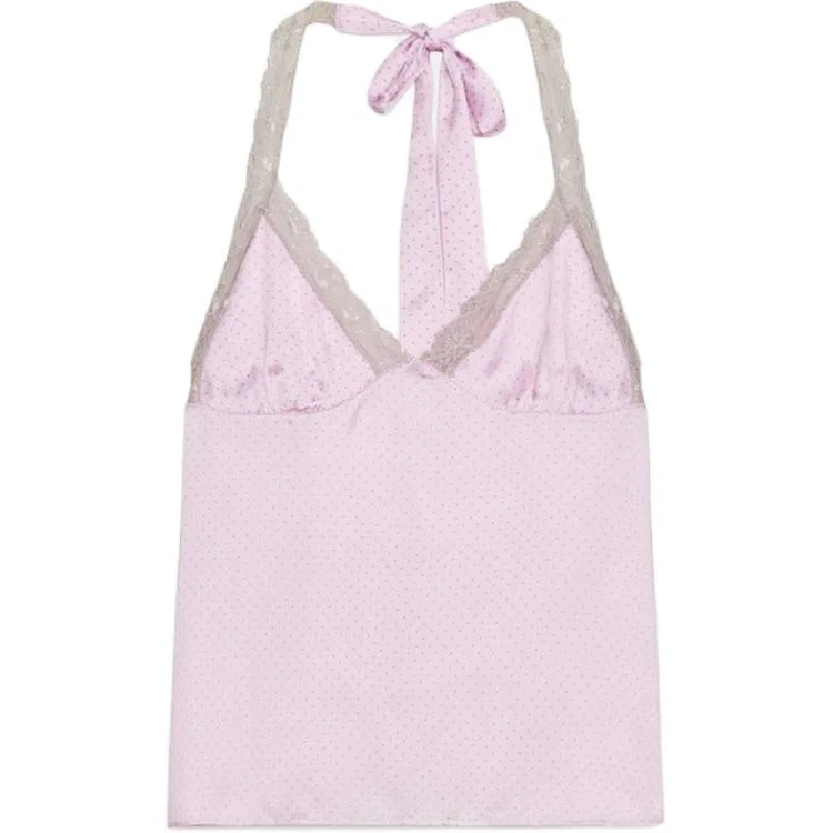 Женский топ без рукавов Pink ZARA, Розовый
