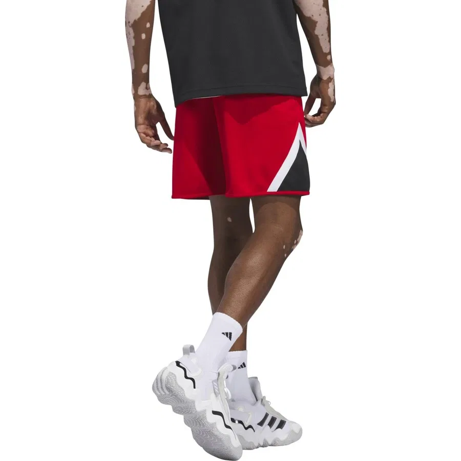 Шорты спортивные с AEROREADY Pro Block adidas, Красный — фото 2