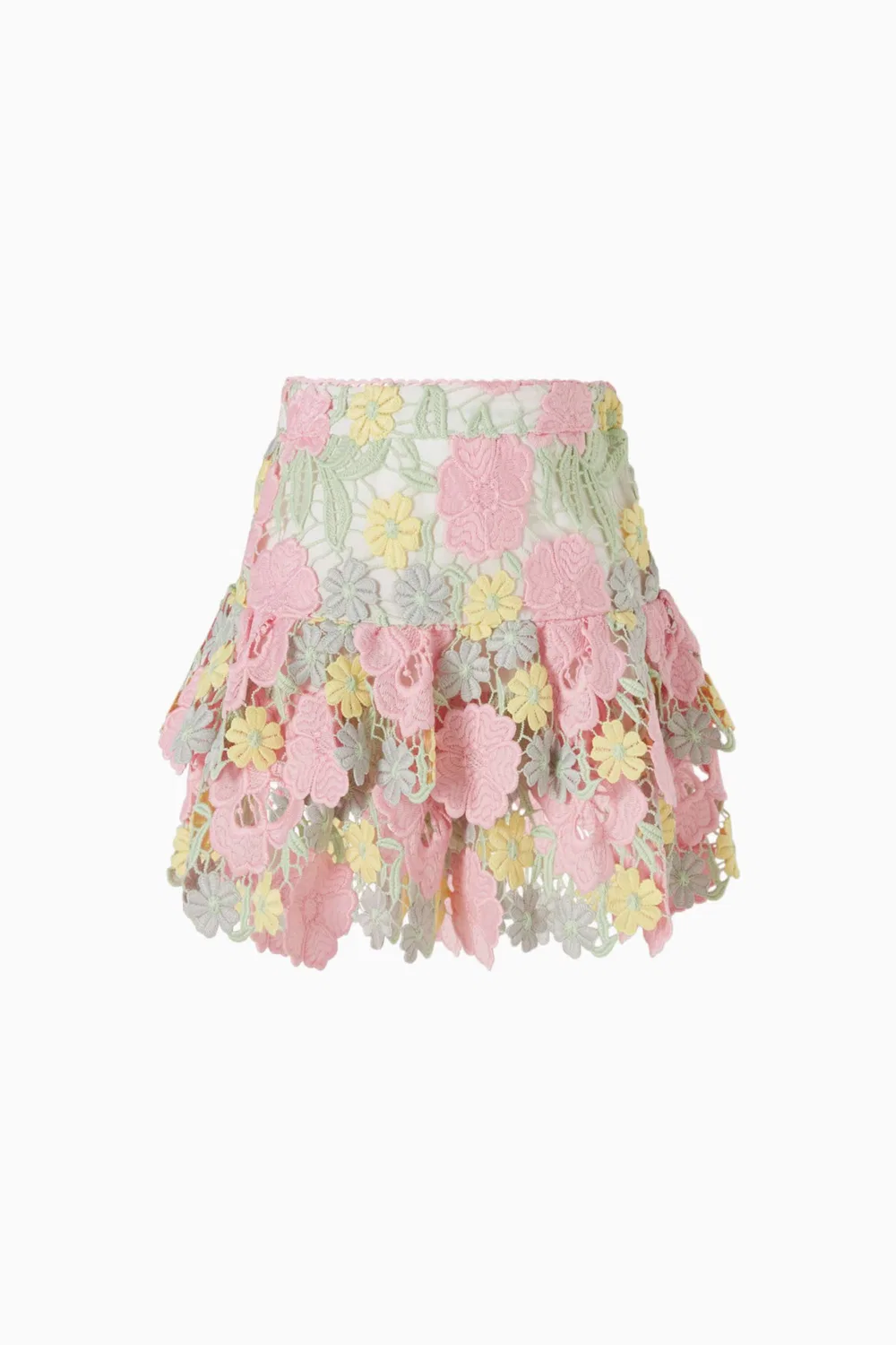 Юбка мини с вышивкой Estella Marlo Kids