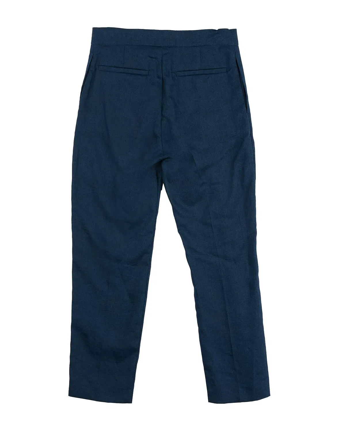 Детские брюки для мальчиков льняные Navy Stella Mccartney Kids, темно‑синий — фото 2