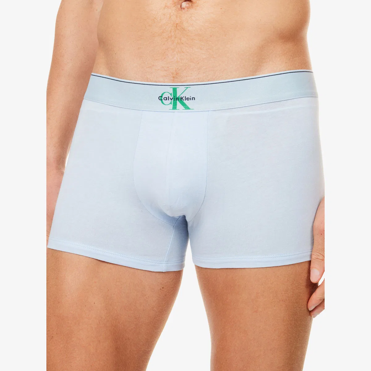 Комплект из трех трусов из эластичного хлопка с логотипом Archive Calvin Klein, мультиколор — фото 3