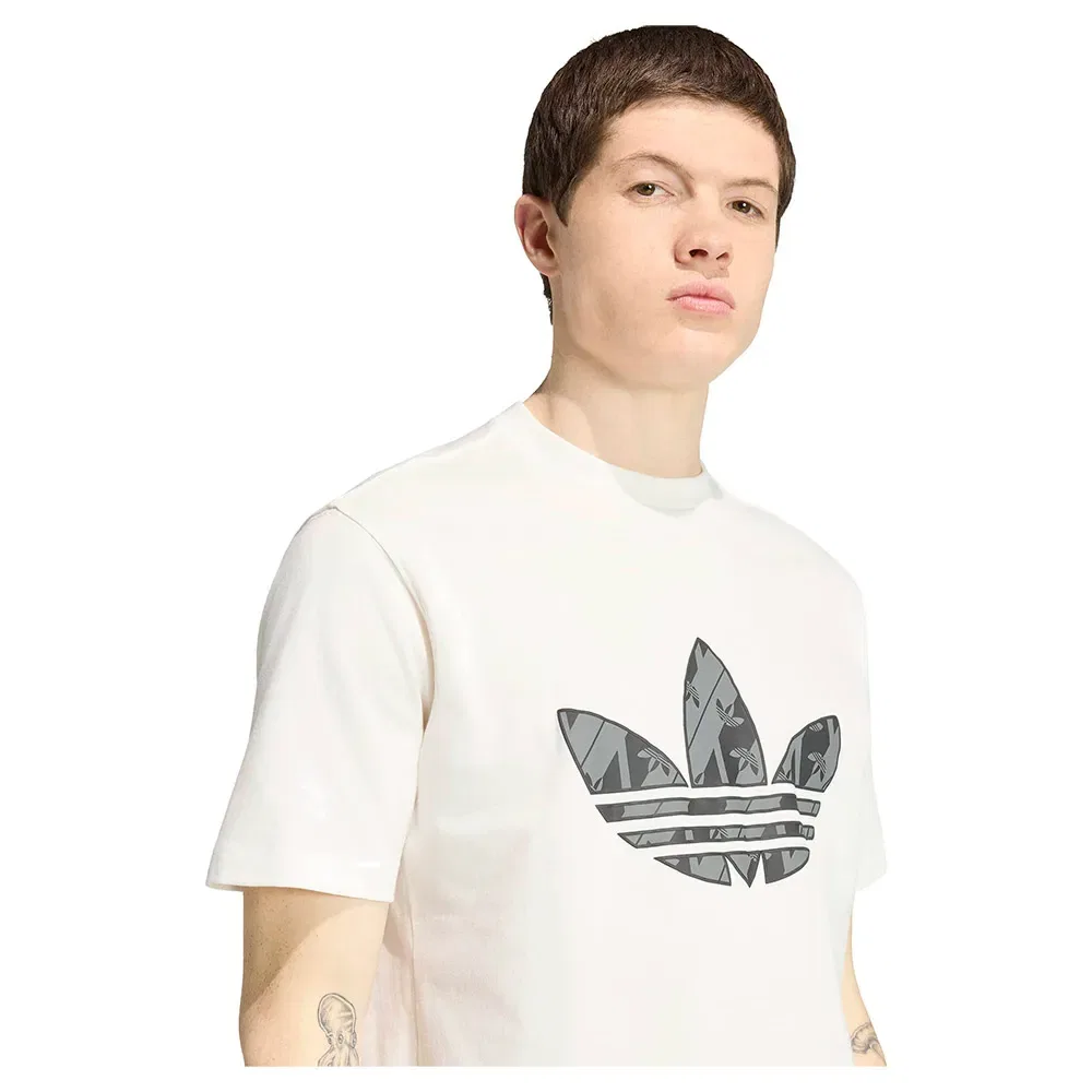 Мужская футболка с принтом Monogram Adidas Originals, White — фото 4