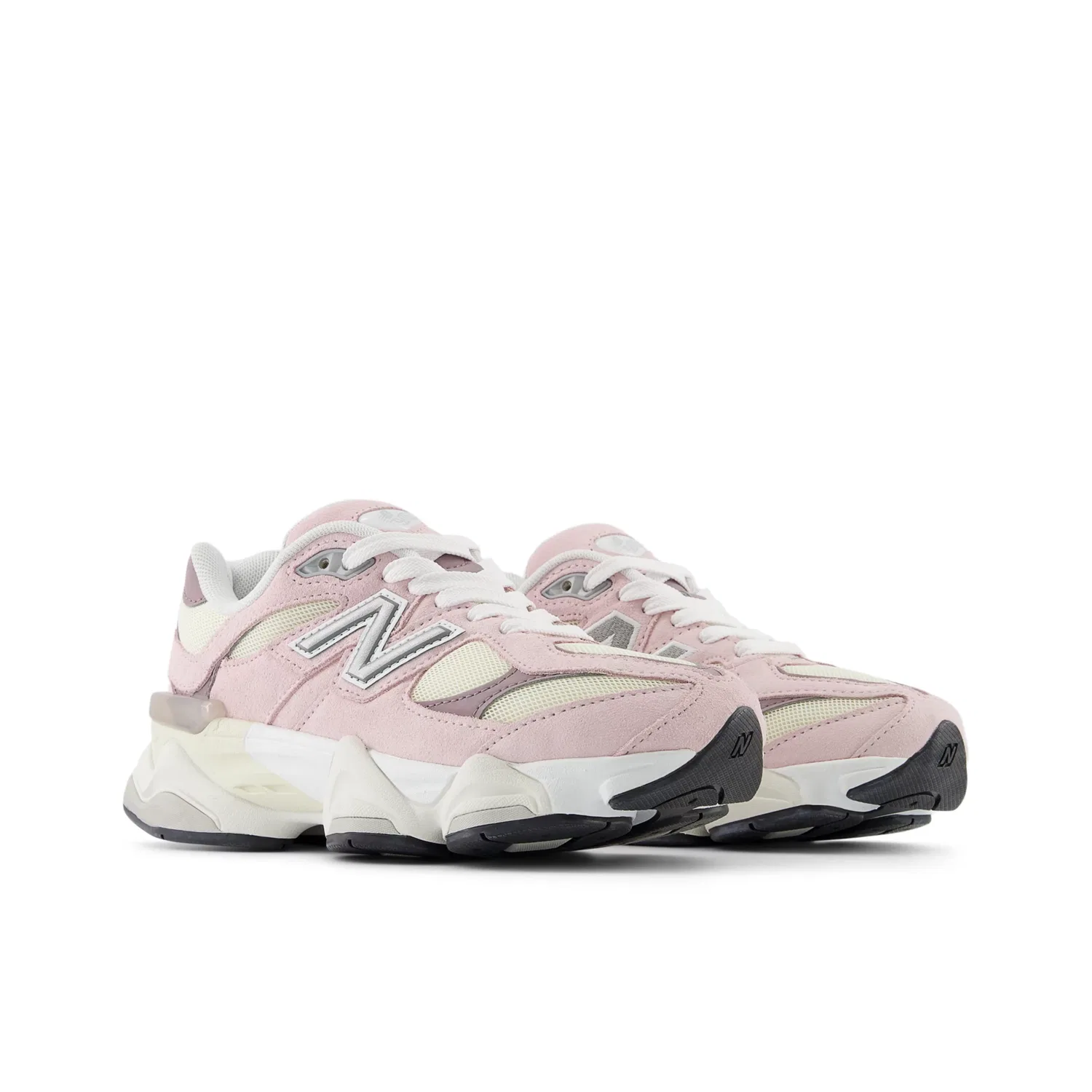 Детские кроссовки с шнуровкой 9060 Lace New Balance, Rose Sugar With Ice Wine — фото 3