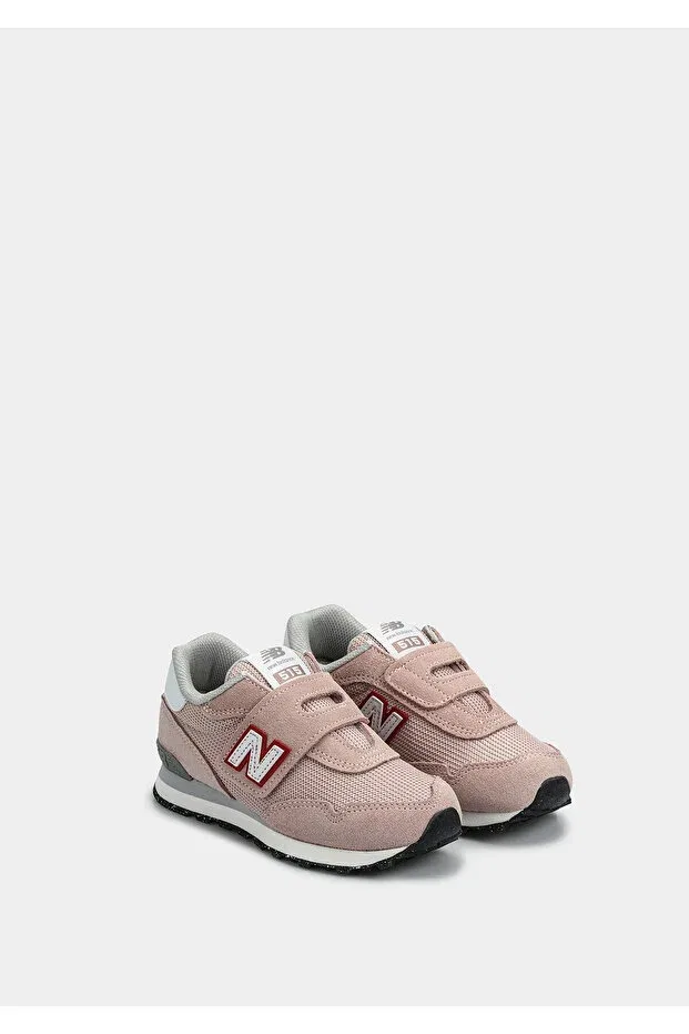 Детские кроссовки для девочек на шнуровке New Balance, Pink — фото 2