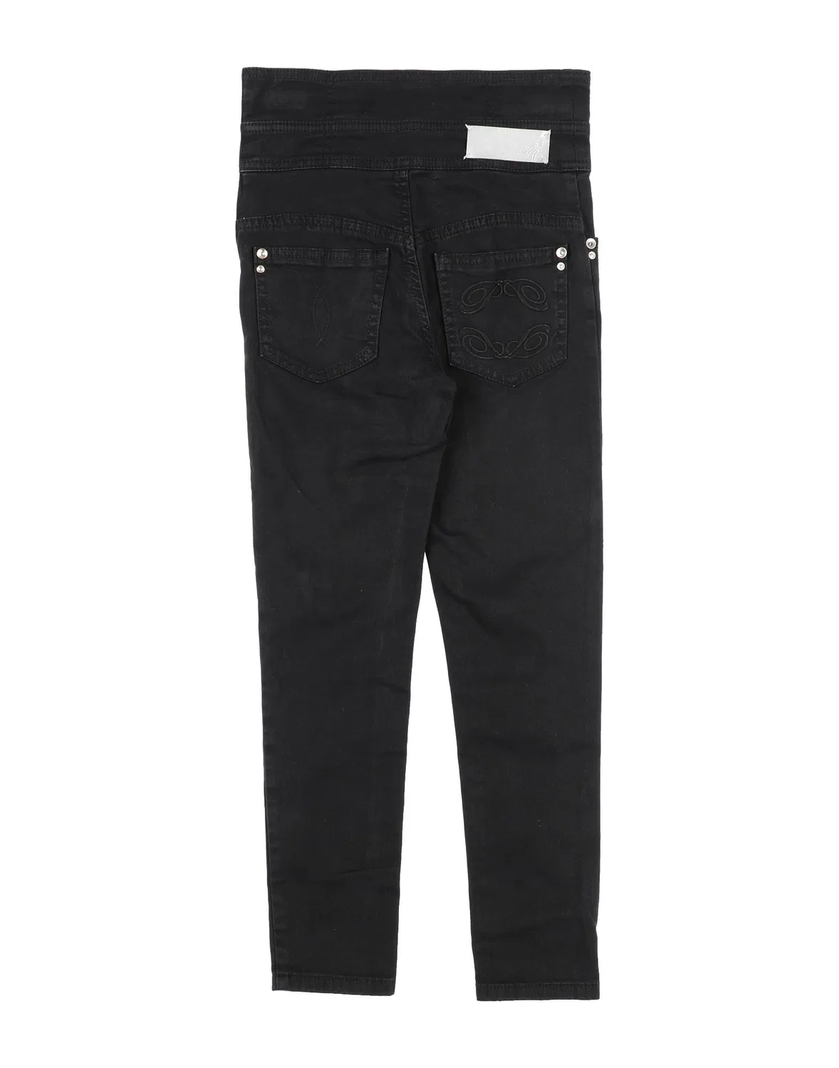 Детские джинсы для девочек зауженные Pepe Jeans Heritage, черный — фото 2