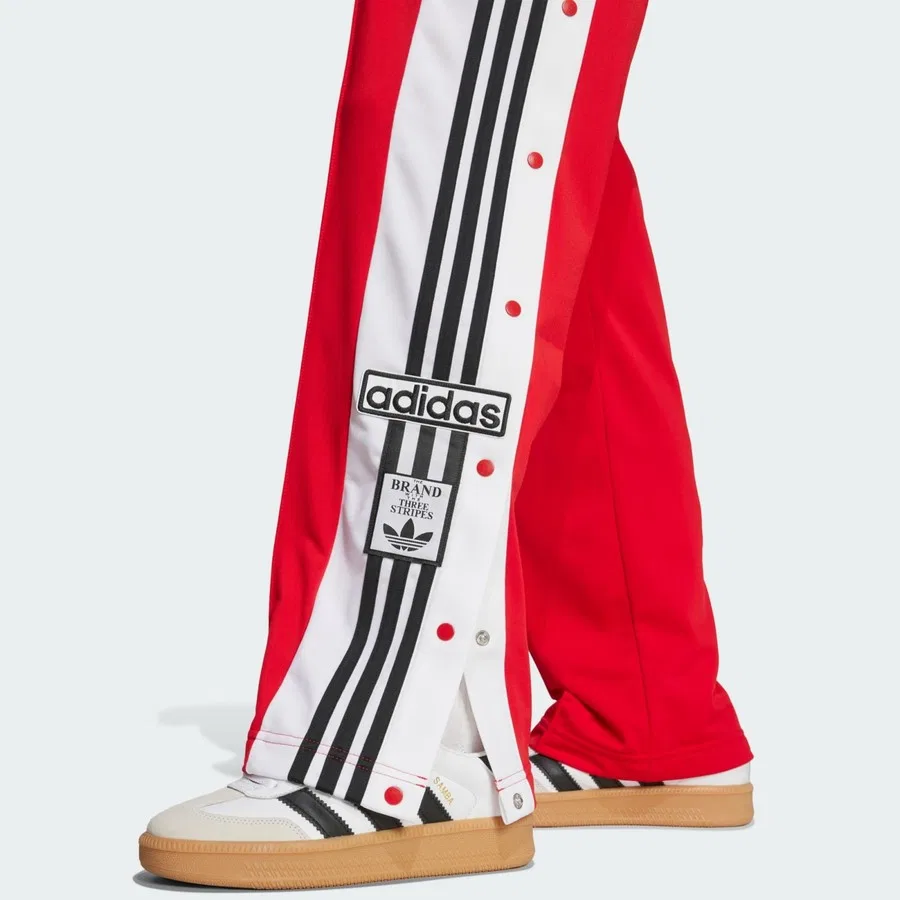 Спортивные брюки свободного кроя с боковыми панелями Originals Adibreak Pants adidas, Сине-розовый — фото 4