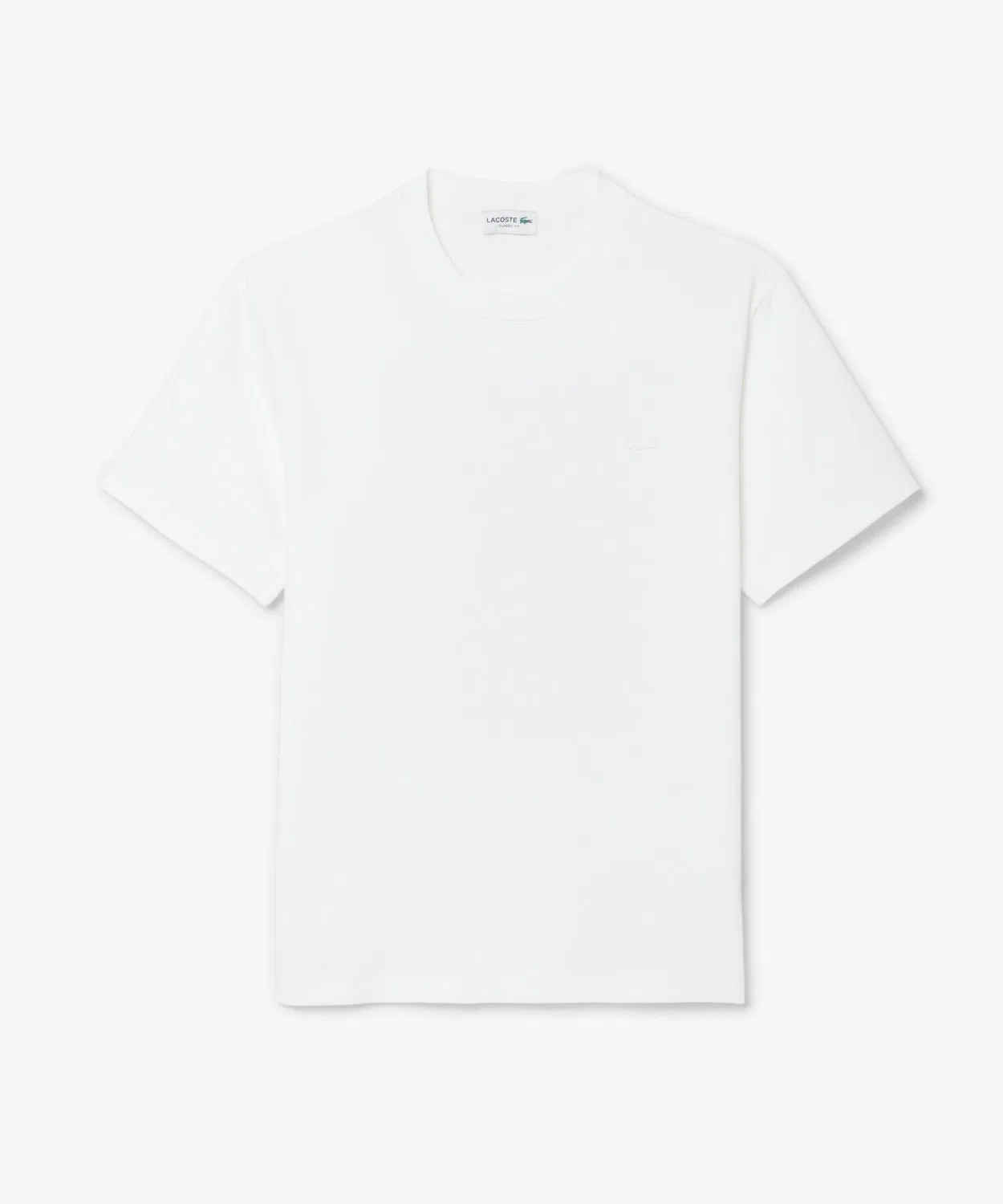 Мужская футболка с принтом Heavyweight Court Graphic Backprint LACOSTE, White — фото 2