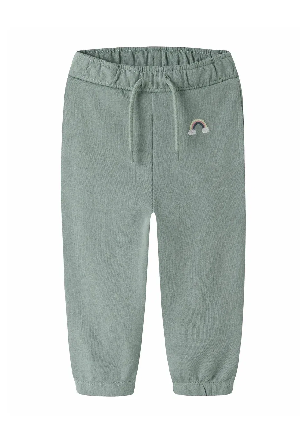Спортивные штаны стандартной посадки - брюки спортивного костюма Name It, Green Milieu