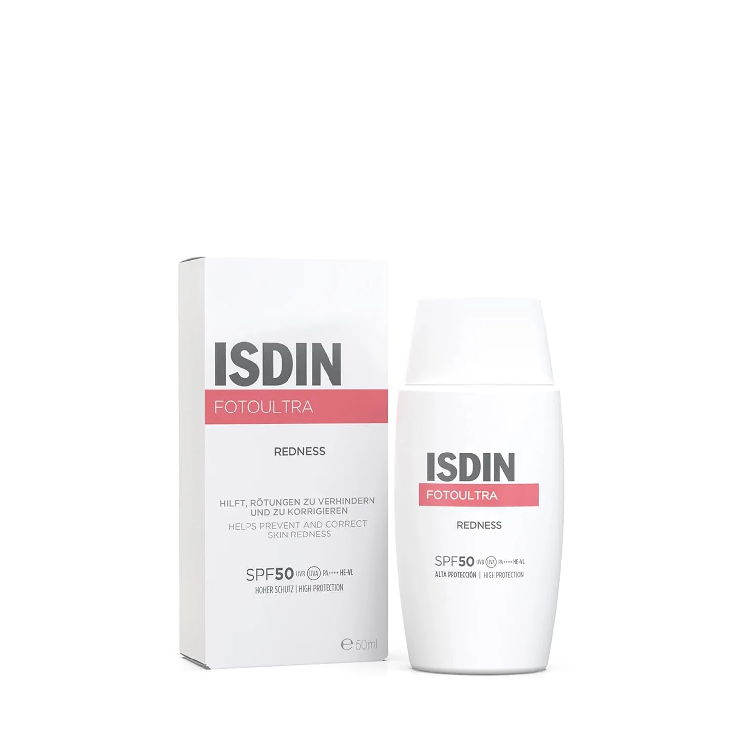 Солнцезащитный крем Isdin Fotoultra Redness SPF 50 для кожи, склонной к покраснениям Isdin