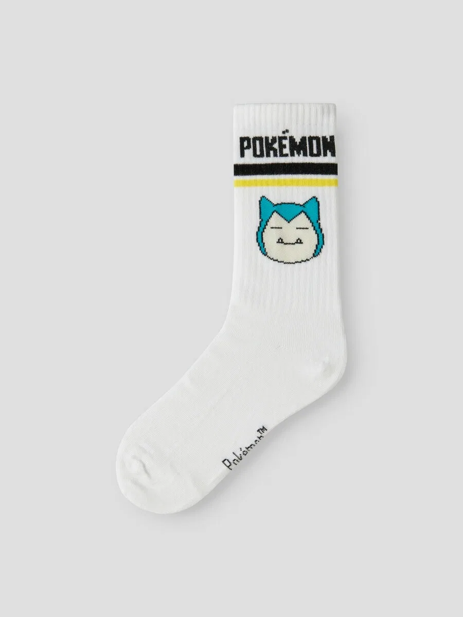 Носки NAME IT "NKMJefford Pokemon" белого цвета — фото 2