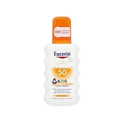 Солнцезащитный спрей для детей Eucerin Sun Kids Sensitive Protect SPF 50, 200 мл