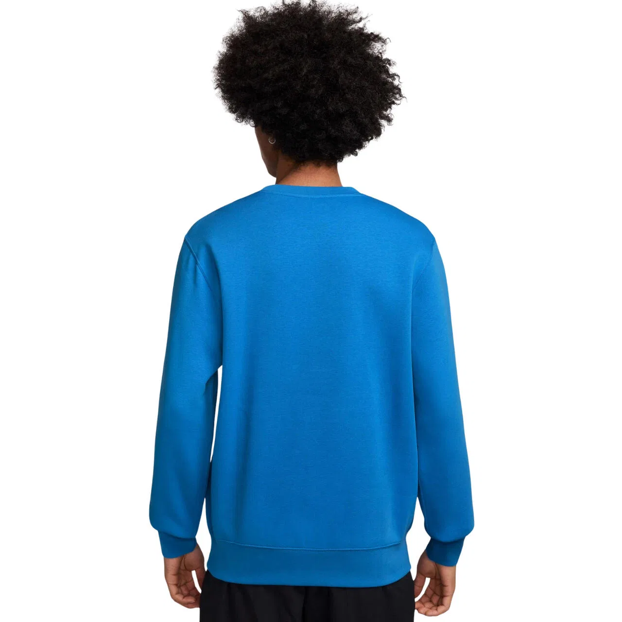 Мужской классический свитшот Nike Sportswear Club, Цвет: BLAU — фото 2