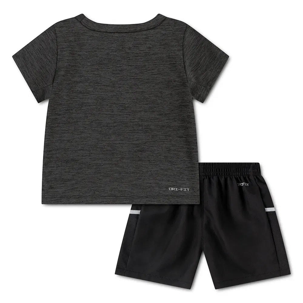 Комплект футболка и брюки Dri Fit Miler Nike, черный — фото 2