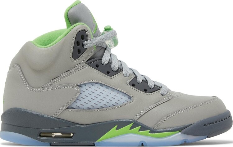 

Кроссовки Air Jordan 5 Retro GS Green Bean 2022, серый