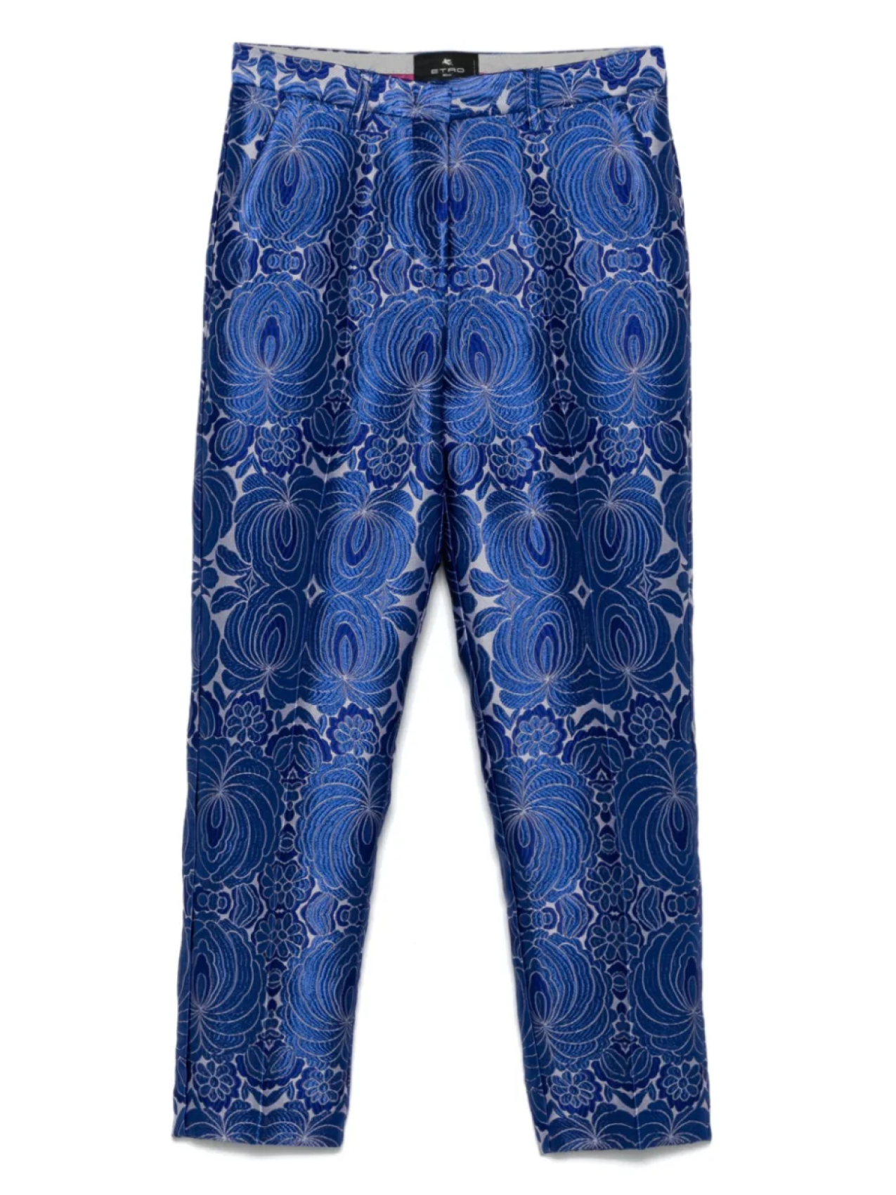 

Брюки ETRO из жаккардового кружева, синий