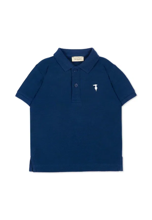Поло из пике Tru Trussiardi Junior, синий Tru Trussardi Junior