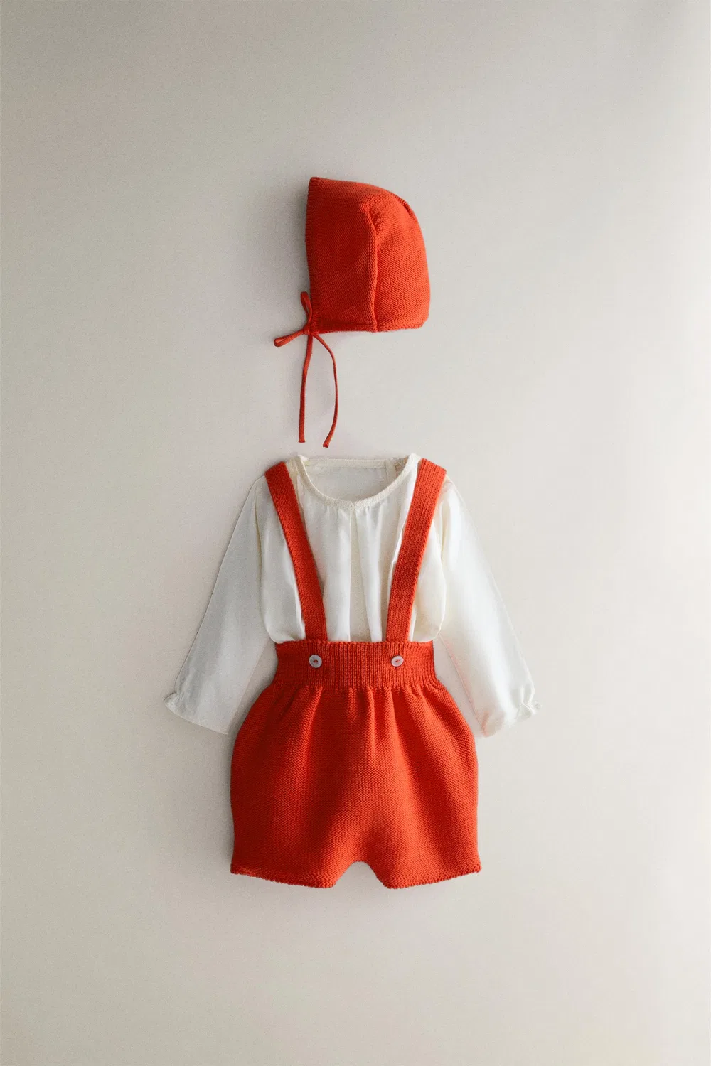 Хлопковая детская куртка ZARA, Red — фото 4