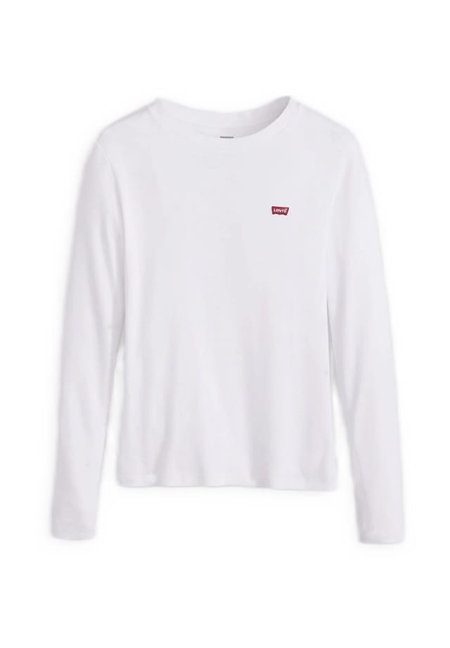 

Рубашка с длинным рукавом "essential housemark long-sleeve tee" хлопок Levi'S, белый