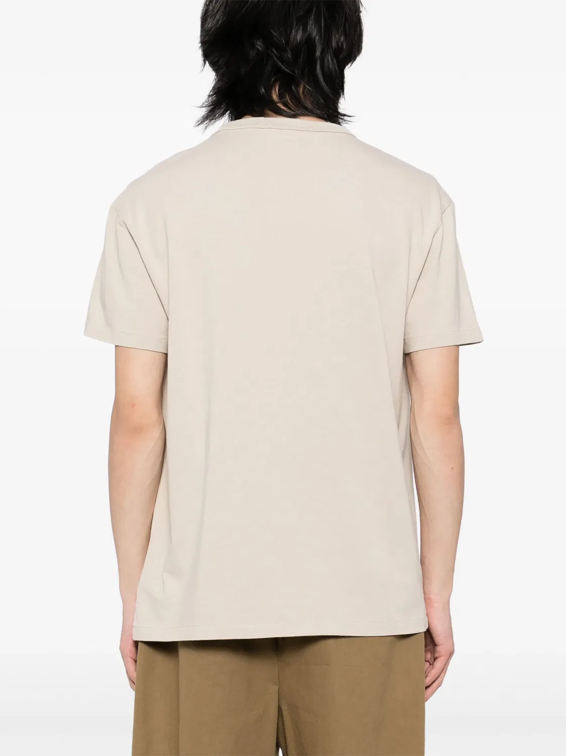 Polo Ralph Lauren Футболка Pony - серый хлопок — фото 2
