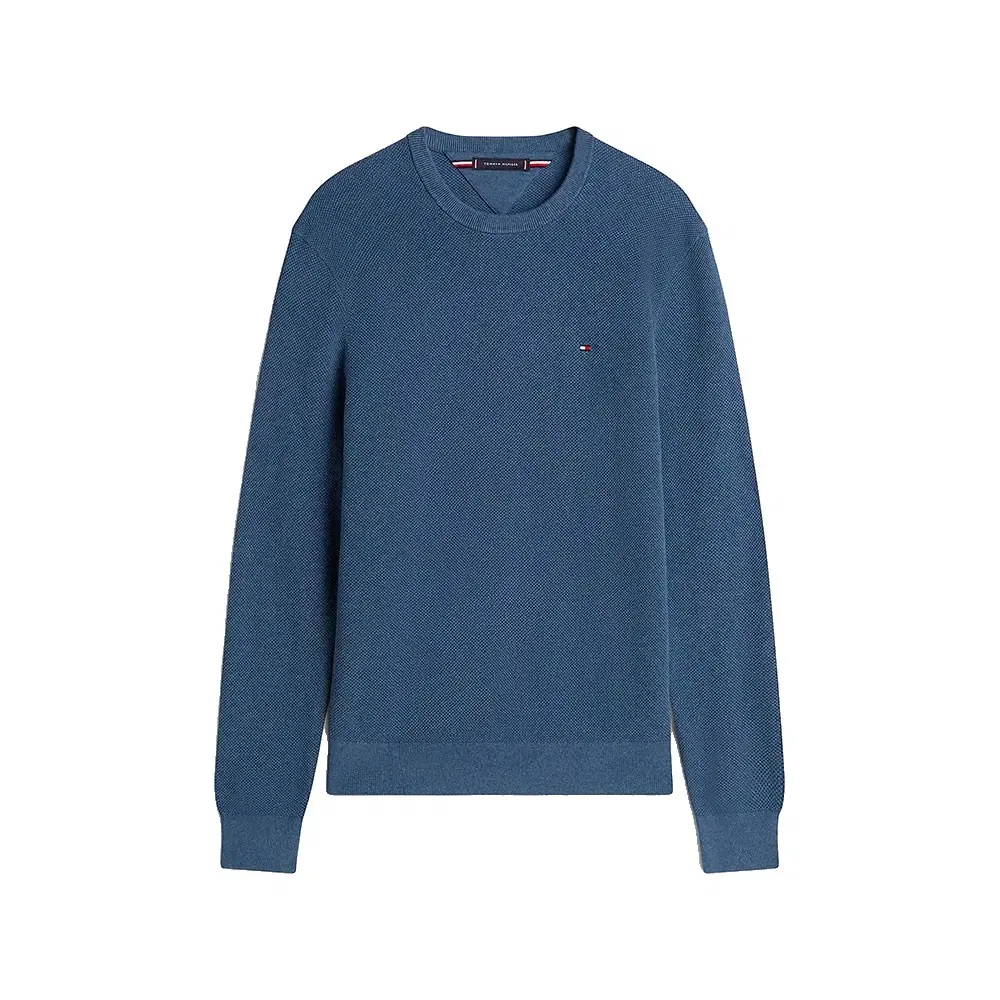 Свитер Essential Structure Tommy Hilfiger, синий — фото 3