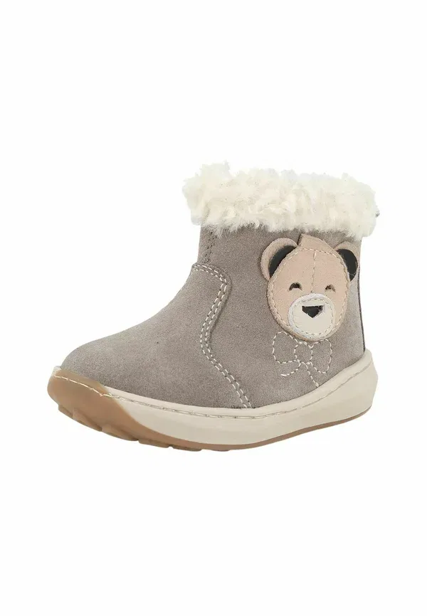 Ботинки кожаные Baby shoes Primigi, Grey White, белый/серый — фото 2
