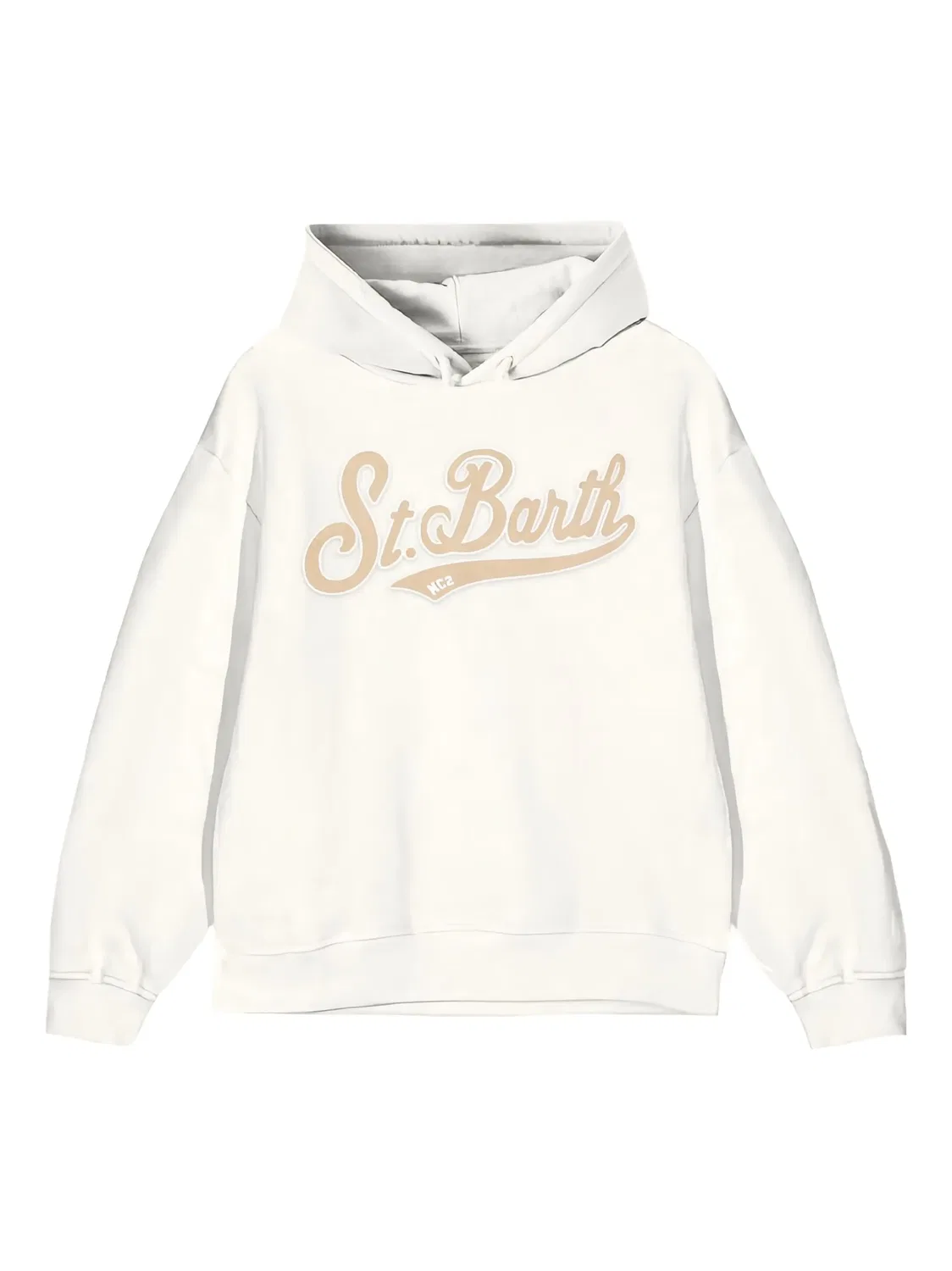 Худи с логотипом MC2 Saint Barth, белый
