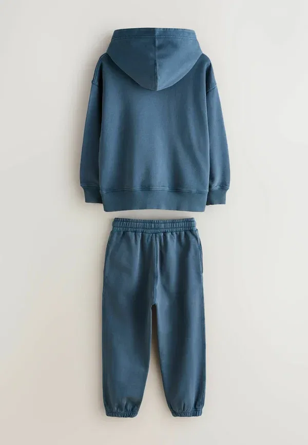 Спортивный костюм, хлопок, Set - treningas Superdry & Co, синий — фото 2