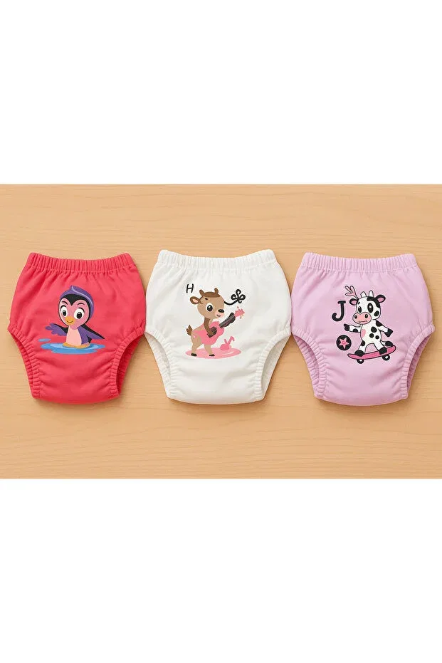 Детские трусы для девочек с принтом Minella Kids, Pink
