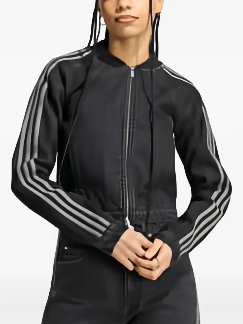 Джинсовая куртка SST 2.0 Adidas, черный