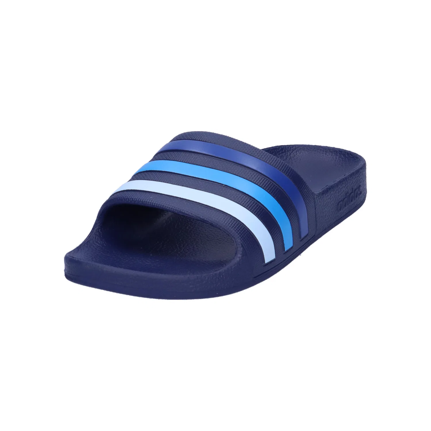 Детские шлепанцы с регулируемым ремешком ADILETTE AQUA K Adidas, Dunkelblau / Konigsblau / Weiss — фото 4