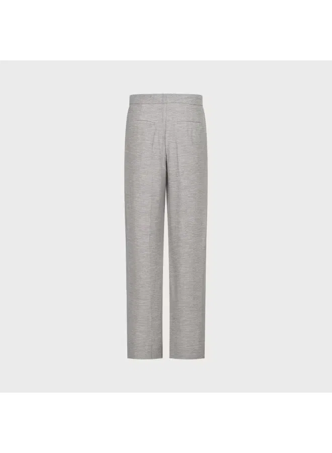 Брюки свободные деловые Zara, серый — фото 3