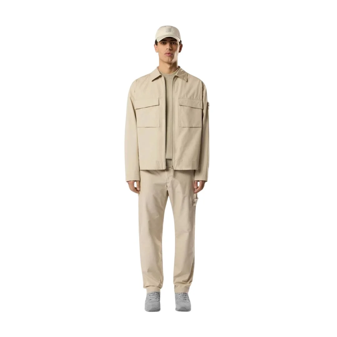 Мужские брюки чинос Stone Island Regular Fit, бежевый